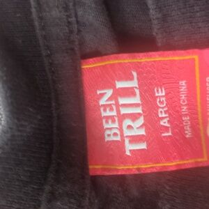 Been Trill Black Long Sleeve Shirt with Yellow Graphics